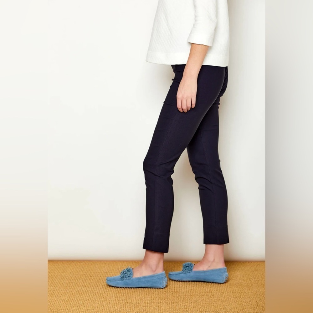 Sara Campbell The Sheri Pant Dark Blue Cropped Ankle Pants - Picture 3 of 8